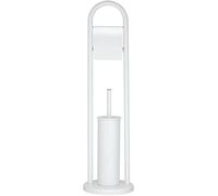 Sealskin Acero Toilet Butler, Metal, White, 19 x 70.5 x 19 cm