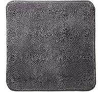 Sealskin Angora Bath Mat, Polyester, Grey, 60 x 2 x 60 cm
