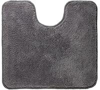 Sealskin Angora Pedestal Mat, Polyester, Grey, 55 x 2 x 60 cm