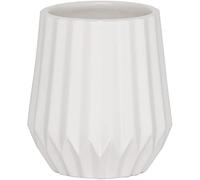 Sealskin Arte Tumbler, Ceramic, White, 9.1 x 10 x 9.1 cm