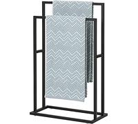 Sealskin Carré Small Towel Rack Black, Metal, Negro, 48 x 78,5 x 24 cm