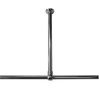 Sealskin Ceiling Support, Aluminium, Chrome, 60 x 2.8 x 2.8 cm, 276668618