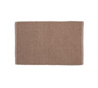 Sealskin Delhi Bath Mat, Cotton, Sand, 60 x 1 x 90 cm