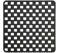 Sealskin Doby Anti-Slip Mat, Rubber, Black, 50 x 0.9 x 50 cm