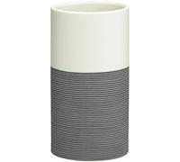 Sealskin Doppio Tumbler, Porcelain, Grey, 6.9 x 12.6 x 6.9 cm
