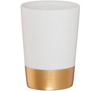 Sealskin Glossy Tumbler, Polyresin, Gold, 7.4 x 10 x 7.4 cm