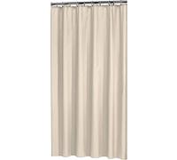 Sealskin Granada Shower Curtain, PEVA, Beige, 240 x 180 cm