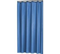 Sealskin Granada Shower Curtain, PEVA, Blue, 120 x 200 cm