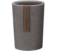 Sealskin Pierra Tumbler, Polyresin, Grey, 8.1 x 10.8 x 7.3 cm