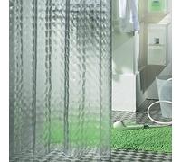 Sealskin Prisma Shower Curtain, PEVA, Transparent, 180 x 200 cm