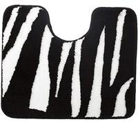 Sealskin Safari Pedestal Mat, Acrylic, Black, 50 x 2 x 60 cm