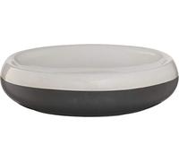 Sealskin Sphere Dish, Porcelain, Dark Grey, 12 x 3 x 12 cm
