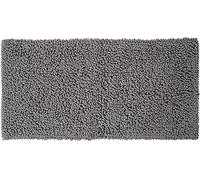 Sealskin Twist Bath Mat, Microfibre, Grey, 60 x 3 x 120 cm