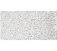 Sealskin Twist Bath Mat, Polyester, White, 60 x 3 x 120 cm