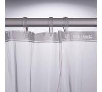 Sealskin Clear Shower Curtain, PEVA, Transparent, 180 x 200 cm
