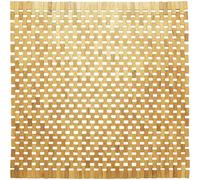 Sealskin Woodblock Bath Mat, Teak, 60 x 0.8 x 60 cm