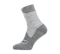 SealSkinz 1 Pack Mens Waterproof All Weather Ankle Socks - 9-11 UK - Grey / Grey Marl