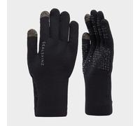Sealskinz Anmer Waterproof All Weather Grip Knitted Glove - Black, Black