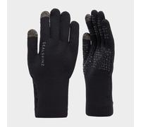Sealskinz Anmer Waterproof All Weather Grip Knitted Glove, Black S