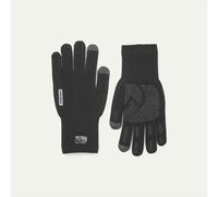 Sealskinz Anmer Waterproof All Weather Ultra Grip Knitted Long Finger Gloves Black