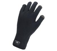 Sealskinz Anmer Waterproof All Weather Ultra Grip Knitted Glove - Black - Size: Large