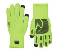 Sealskinz Anmer Waterproof All Weather Ultra Grip Knitted Long Finger Gloves Neon Yellow