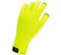 Sealskinz Anmer Waterproof All Weather Ultra Grip Knitted Glove : Neon