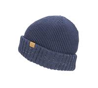 SEALSKINZ | Bacton | Unisex Waterproof Cold Weather Roll Cuff Beanie Hat | Everyday Use & Outdoor Activity | Three-Layer Insulation Technology | Microfleece Lining Navy Blue