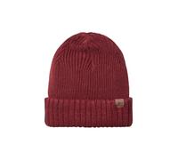 SEALSKINZ | Bacton | Unisex Waterproof Cold Weather Roll Cuff Beanie Hat | Everyday Use & Outdoor Activity | Three-Layer Insulation Technology | Microfleece Lining | Red, S/M, V3