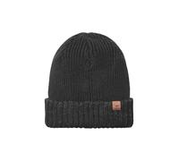 SEALSKINZ | Bacton | Unisex Waterproof Cold Weather Roll Cuff Beanie Hat | Everyday Use & Outdoor Activity | Three-Layer Insulation Technology | Microfleece Lining | Black, S/M, V3