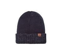 Men's Sealskinz Bacton Waterproof Cold Weather Roll Cuff Beanie - Navy - Size: S/M