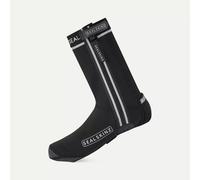 Sealskinz Barsham All Weather LED Open-Sole Cycle Overshoe - Black / Small