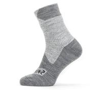 Sealskinz Bircham Waterproof All Weather Ankle Length Sock - Grey / Grey Marl / XLarge