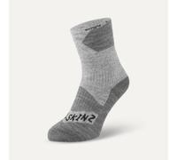 Sealskinz Bircham Waterproof All Weather Ankle Length Socks Grey