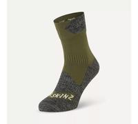 Seal Skinz Bircham Waterproof All Weather Ankle Sock Khaki L