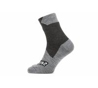 Sealskinz Bircham Waterproof All Weather Ankle Sock BLACK/GREY MARL SMALL (EU 36-38)