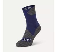 Sealskinz Bircham Waterproof All Weather Ankle Sock Colour: Blue/Grey Marl, Size: L