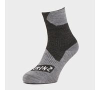 Sealskinz Bircham Waterproof All Weather Ankle Socks, Grey
