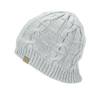Sealskinz Blakeney Waterproof Cold Weather Cable Knit Beanie - Grey - Size: XX Large