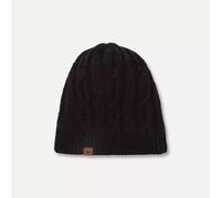 SealSkinz Blakeney Waterproof Cold Weather Cable Knit Beanie Hat Black