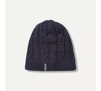 SealSkinz Blakeney Waterproof Cold Weather Cable Knit Beanie Hat Navy