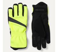 Sealskinz Bodham Women's Waterproof All Weather Cycle Gloves - Neon Yellow / Medium