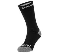 Sealskinz Briston Waterproof Socks Black EU 36-38 UK 3-5 Grey / Black