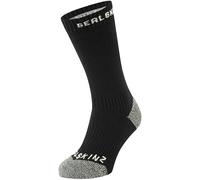 Sealskinz Briston Waterproof All-Weather Motorcycle Socks - Black / Neon Yellow