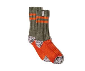 SEALSKINZ | Cawston | Unisex Super Soft Bamboo Mid Length Striped Everyday Socks | Daily Wear | Hypoallergenic & Kind to Skin | Soft-Feel