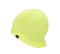 SEALSKINZ | Cley | Waterproof Cold Weather Unisex Beanie Hat | Outdoor Headgear | Suitable for All Outoor Activities & Cold Weather Neon Yellow
