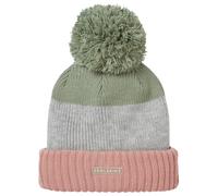 SEALSKINZ | Flitcham | Unisex Waterproof Fleece Lined Cold Weather Striped Bobble Hat Beanie | for Everyday & Outdoor Activities | Three-Layer Insulation Technology | Microfleece Lining Green