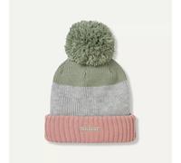 SealSkinz Flitcham Waterproof Cold Weather Bobble Hat - Pink / Green / Grey