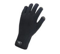 SEALSKINZ | Harling | Unisex Waterproof All Weather Gloves | For Cycling, Outdoor Work | Touch Screen Compatiable | Suede & Merino Wool