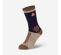 Sealskinz Gresham Recycled Wool Mid Colour Block Sock - Navy